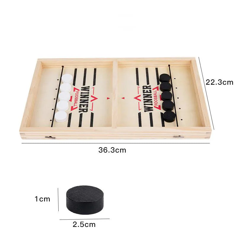 Foosball Sling Puck Board Game